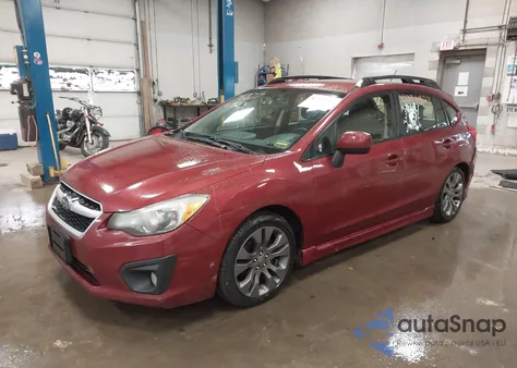 2014 Subaru Impreza 2.0I Sport Premium from USA, damaged, VIN JF1GPAL64E8248881